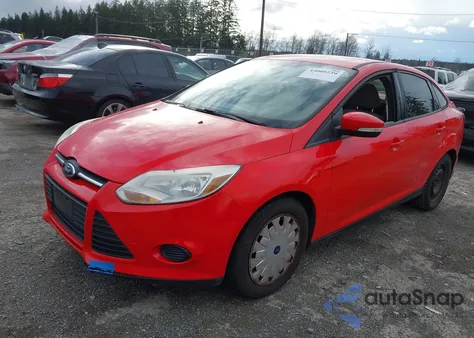 2013 Ford Focus Se из США, поврежденный, VIN 1FADP3F26DL217778